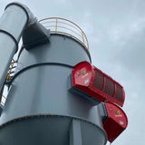 Flameless explosion venting